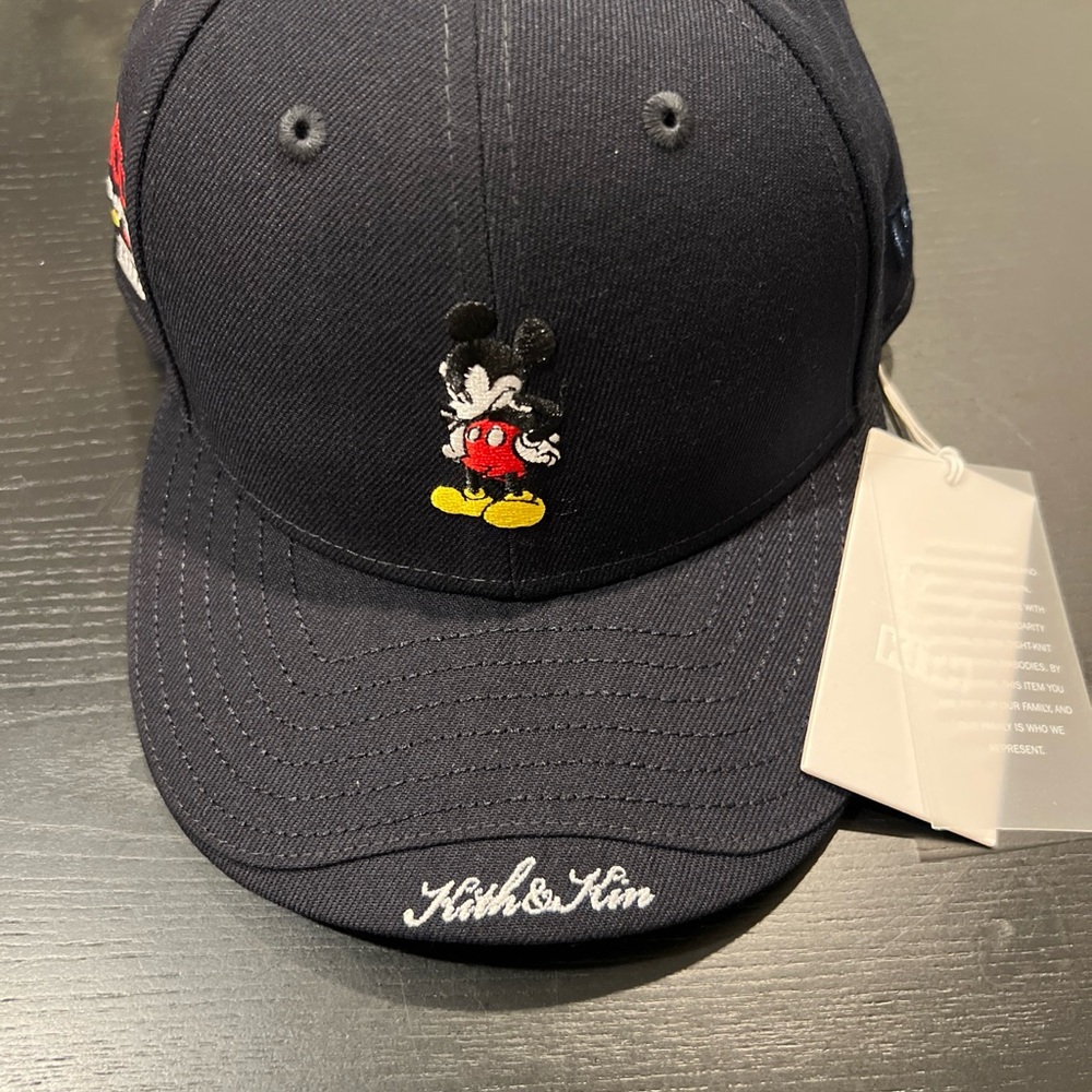 Kith Disney Mickey Mouse Embroidered Baseball Cap